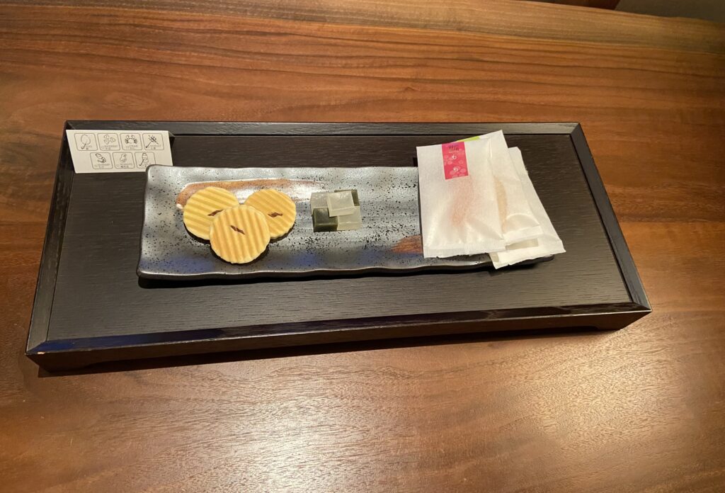 THE HOTEL MITSUI KYOTO お菓子