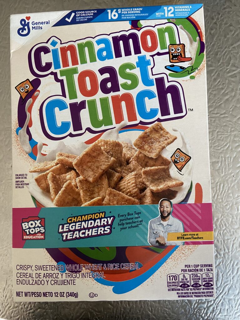 cinnamon toast crunch