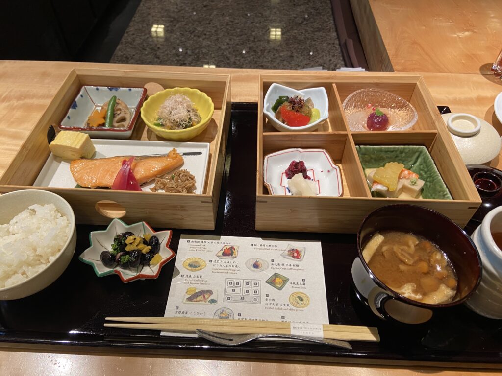 HOTEL THE MITSUI KYOTO 朝食